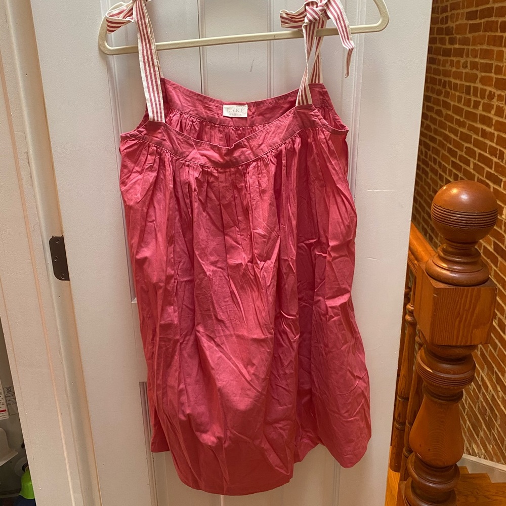 Lake Pajamas Day dress in Nantucket Red
